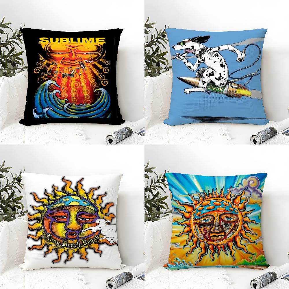 Pillow Cover Sublimation - Чехол для подушки S-Sublime Band Reggae