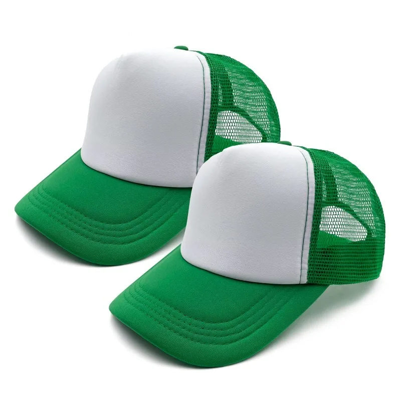 Hat Sublimation Blank - 2 шт./лот, солнцезащитные кепки для сублимации,