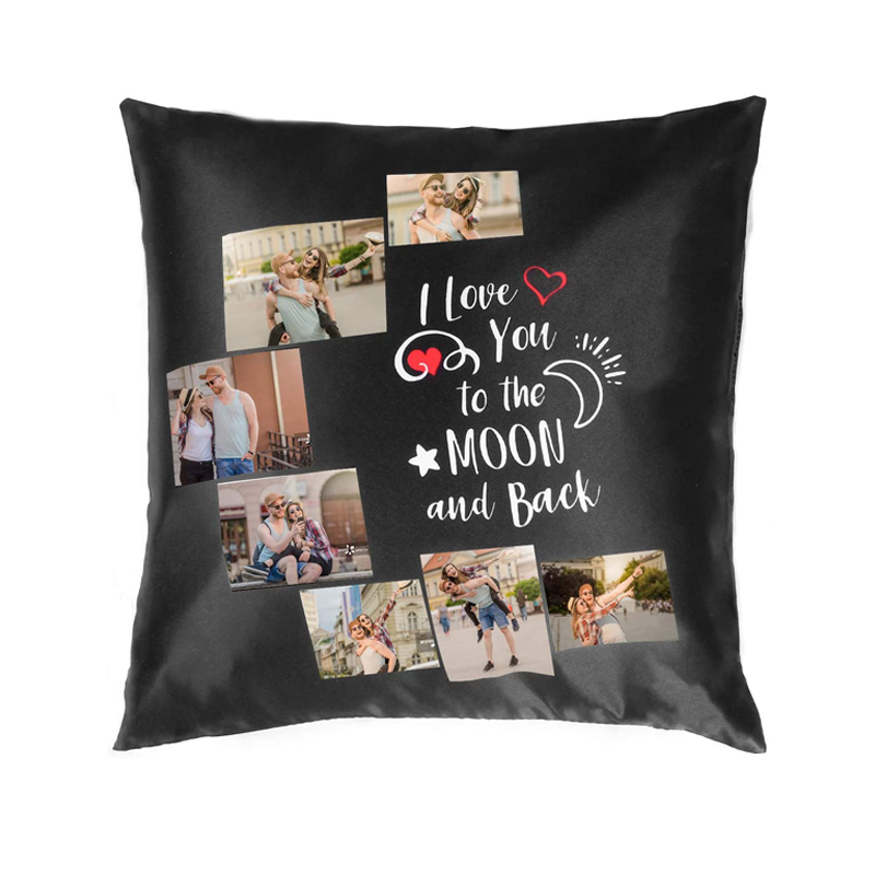 Pillow Cover Sublimation - 10 шт./лот, 7 панелей, пустая луна,