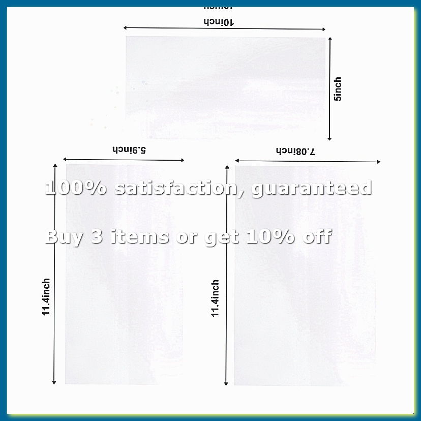 Sublimation Mug White - 30 шт. термоусадочной пленки для сублимации,