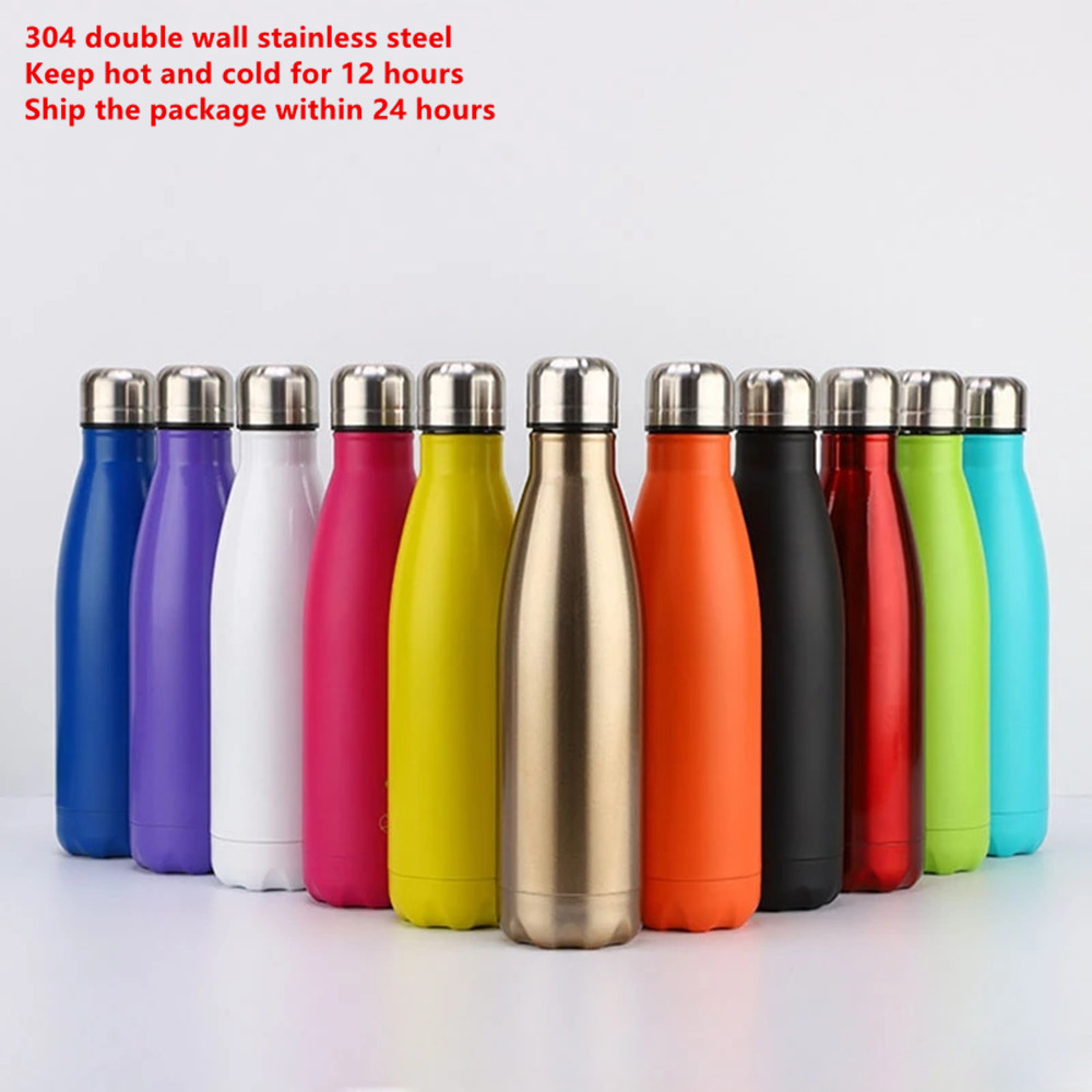 Water Bottle Blank - 350/500/750/1000 мл вакуумные бутылки для воды,