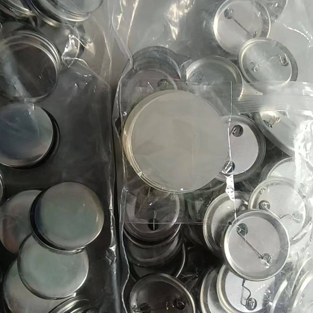 Button Badge Blank - 500 шт. металлических матовых значков-заготовок (25
