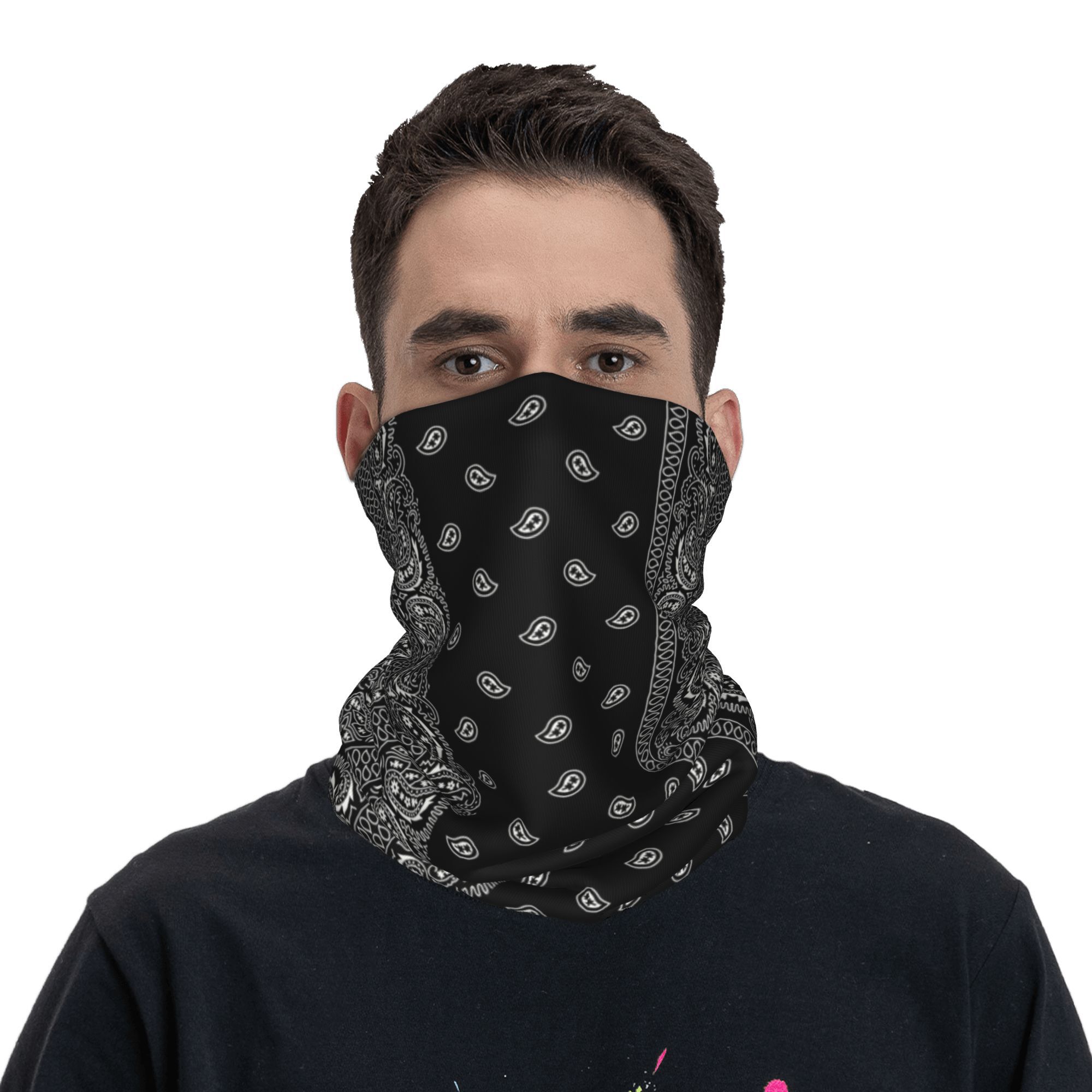 Изготовленная на заказ черно-б – обзор и цена Bandana Blank White