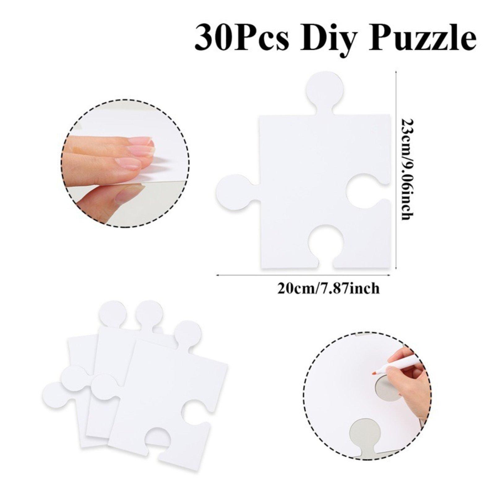 Белые заготовки для рисования: – обзор и цена Puzzle Blank White