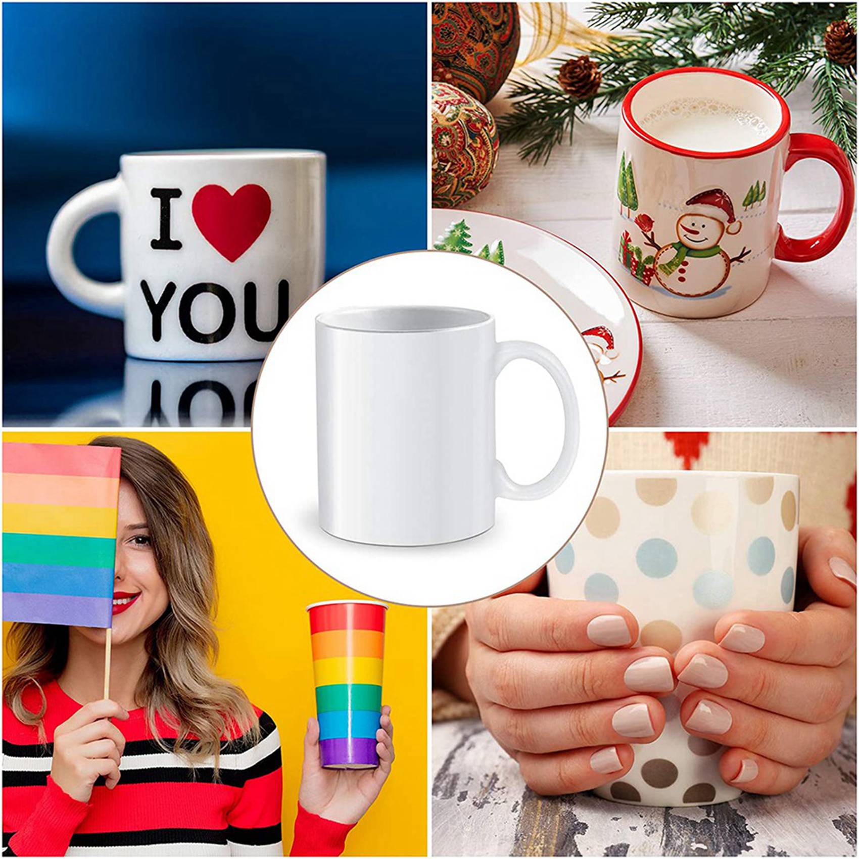 N09R-140 шт., сублимационная т – обзор и цена Sublimation Mug White