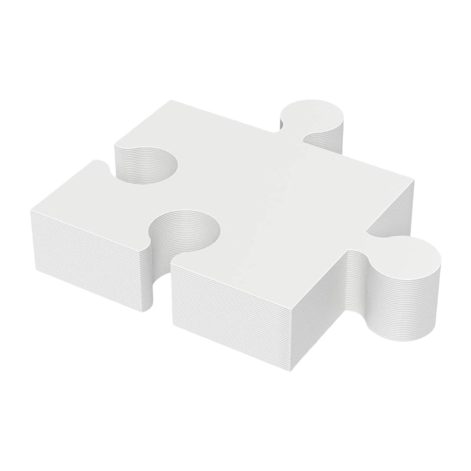 30 заготовок для пазлов: белые – обзор и цена Puzzle Blank White