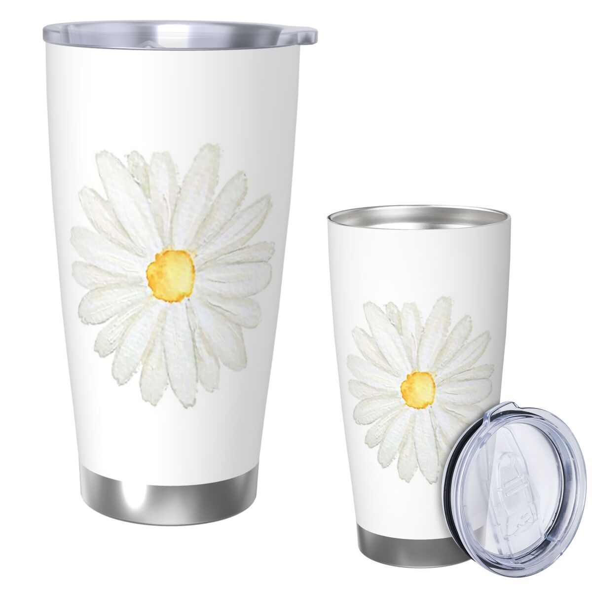 Ручная роспись, одна маленькая – обзор и цена Tumbler 20Oz White