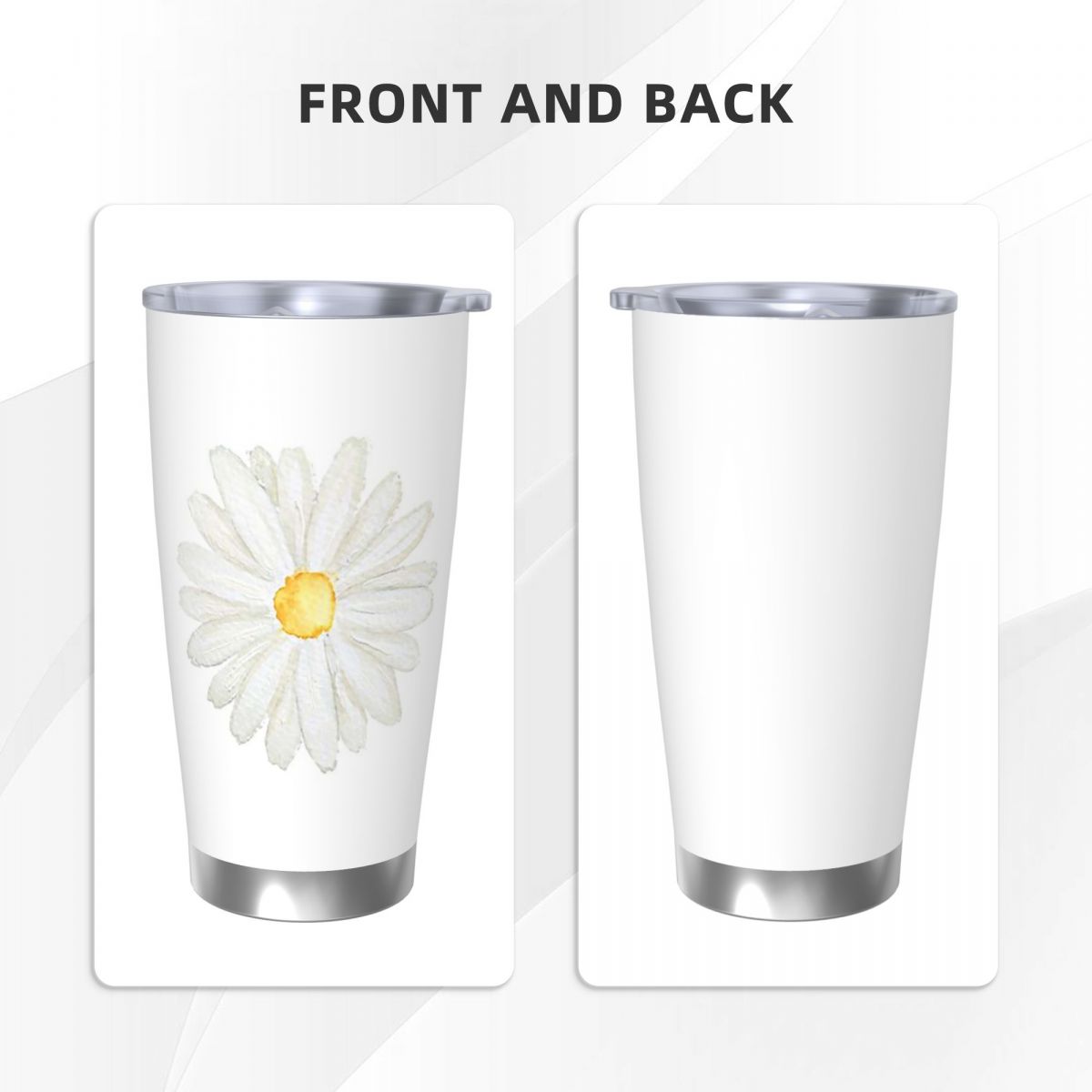 Ручная роспись, одна маленькая – обзор и цена Tumbler 20Oz White