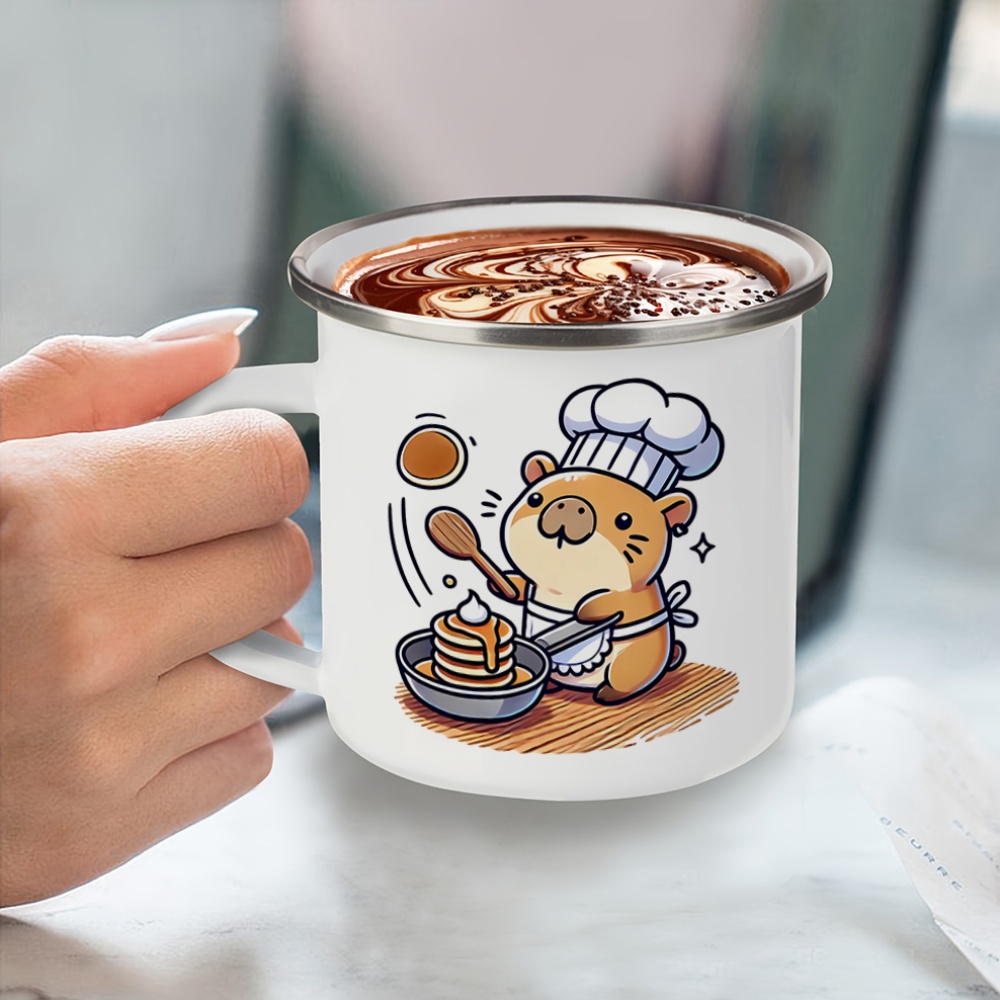 1 шт., белая эмалированная кру – обзор и цена Sublimation Mug White