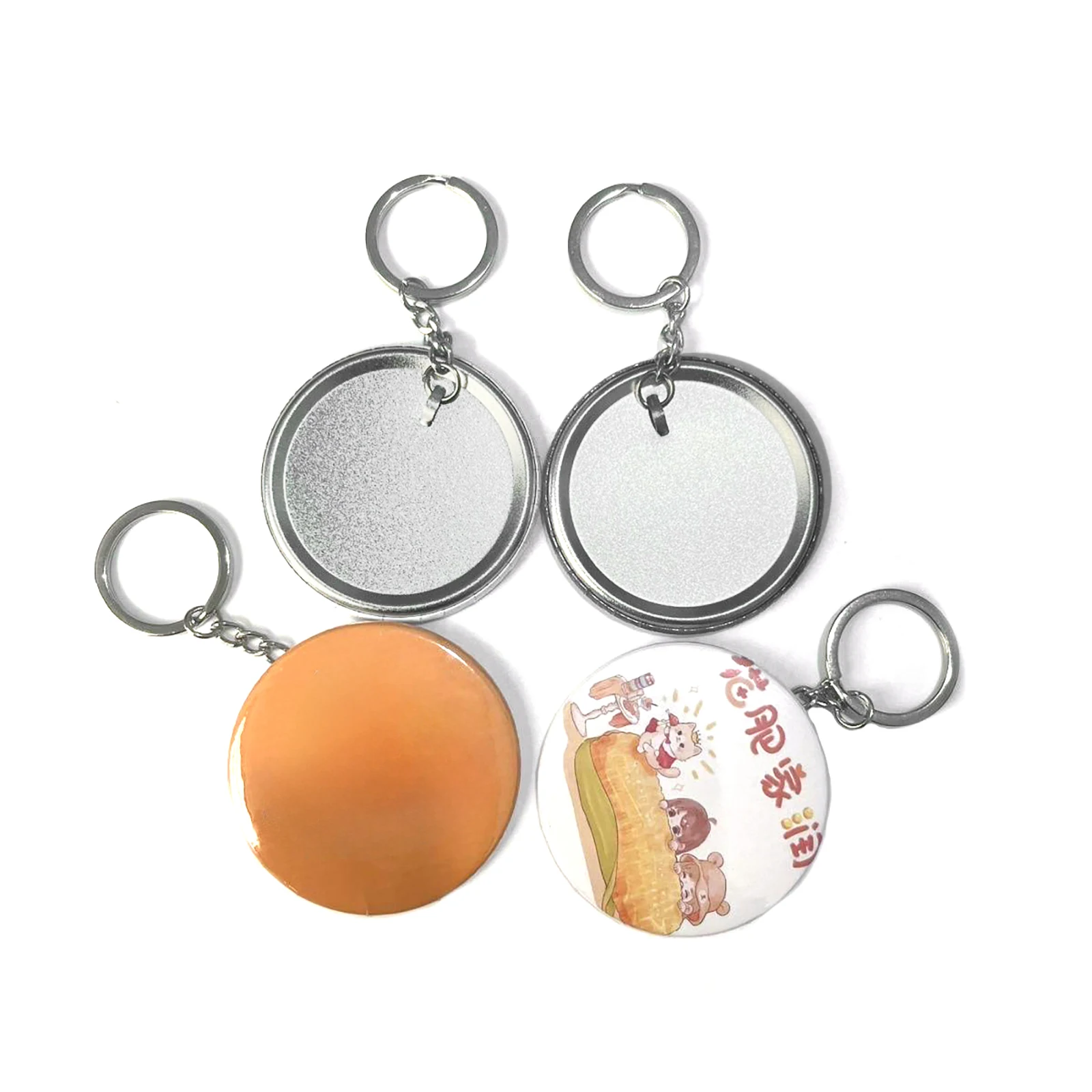 100 шт., 44 мм, 58 мм, пластик – обзор и цена Button Badge Blank