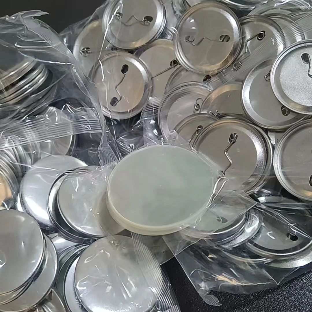 1000 шт. металлических матовых – обзор и цена Button Badge Blank