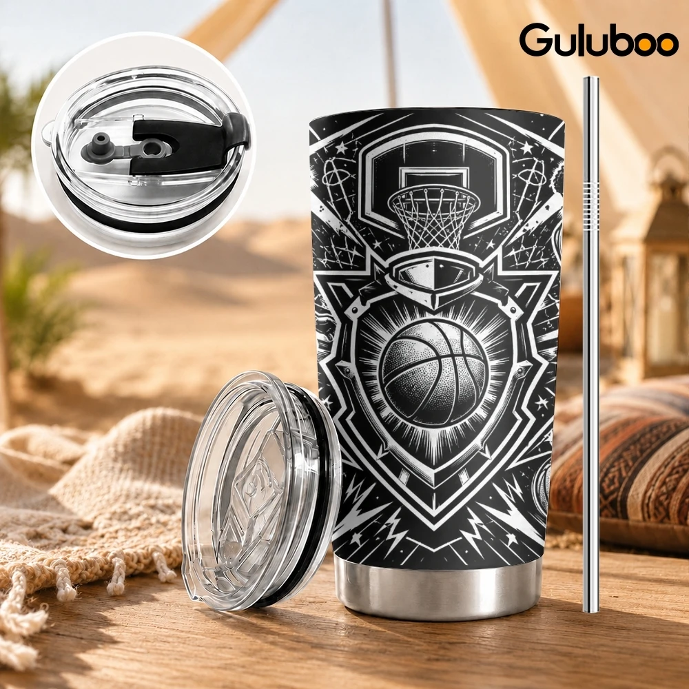 Черно-белые спортивные термосы – обзор и цена Tumbler 20Oz White