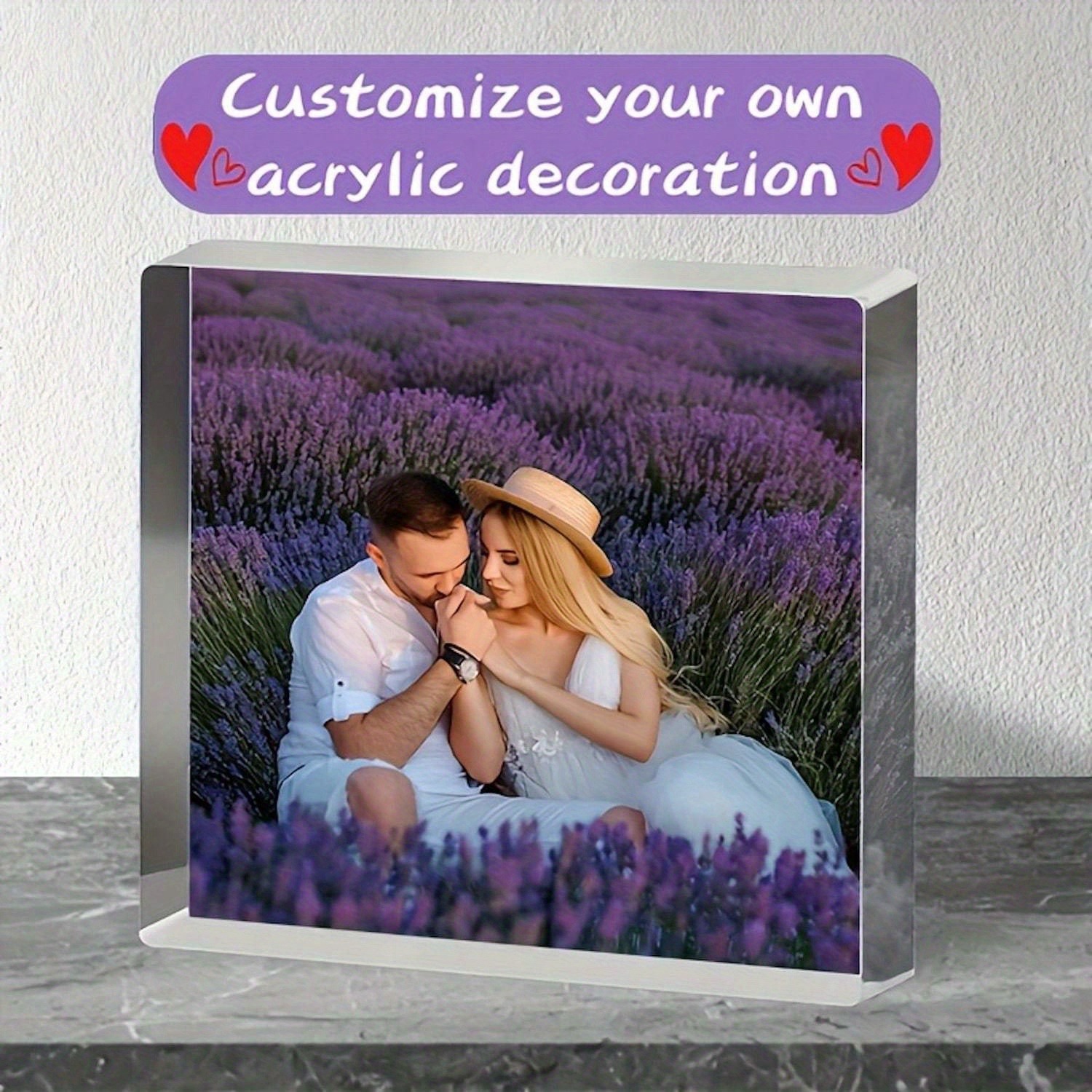 2D плоский акриловый фотоблок  – обзор и цена Photo Acrylic Block