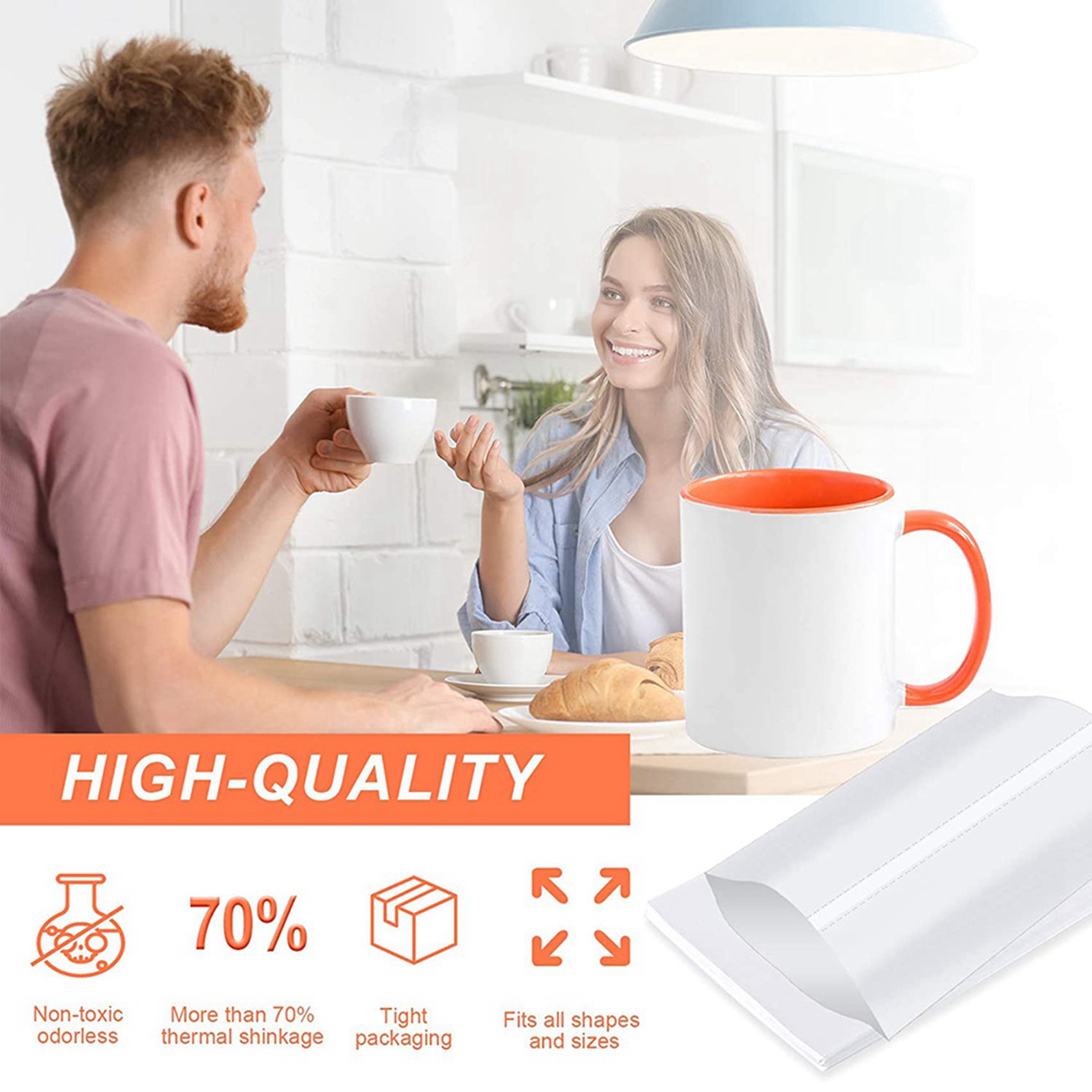 Премиальные термоусадочные пле – обзор и цена Sublimation Mug White