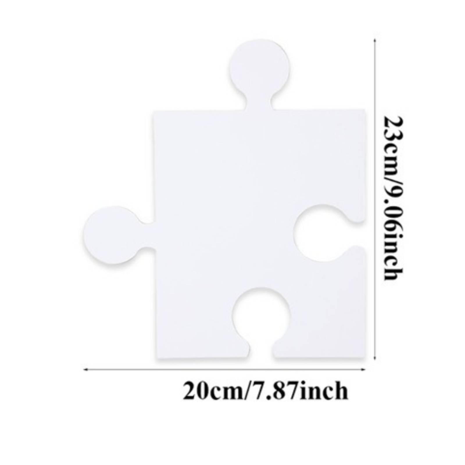 Набор белых картонных пазлов:  – обзор и цена Puzzle Blank White