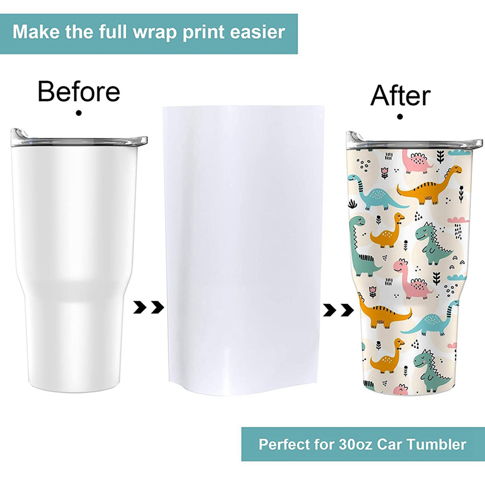 Сублимационные термоусадочные  – обзор и цена Sublimation Mug White