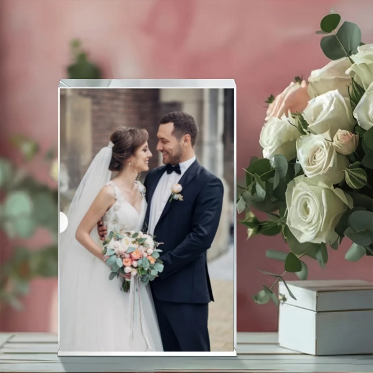 Персонализированный акриловый  – обзор и цена Photo Acrylic Block